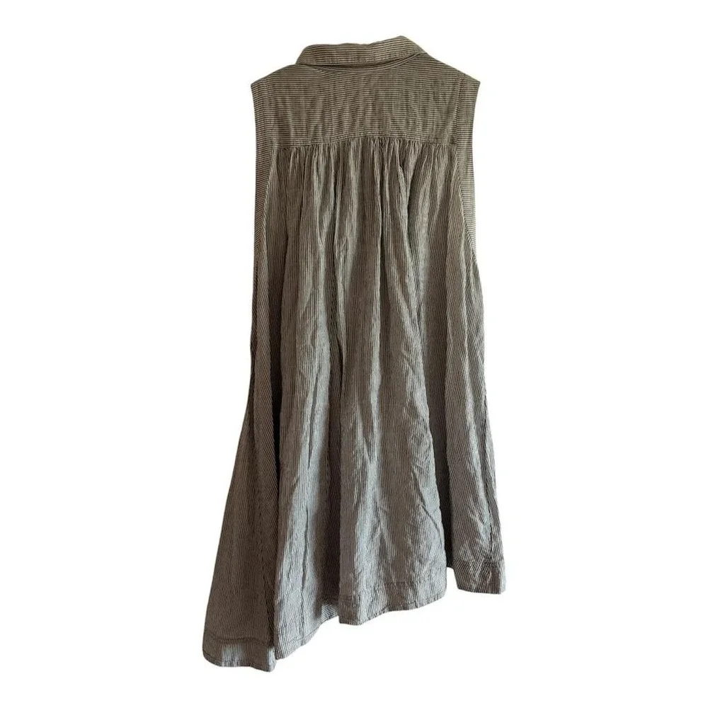 Free People Young Spirit Striped Boho Coastal Tunic Size Small